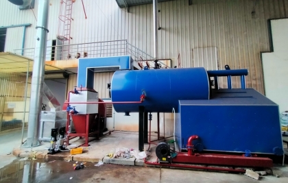 Lắp đặt nồi hơi 2T/h tổ hợp